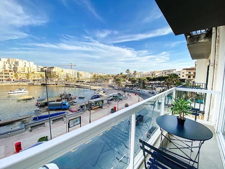 Azure Horizon 1 On Skala'S Seafront - By Solea Holiday Homes Marsaskala Apartment